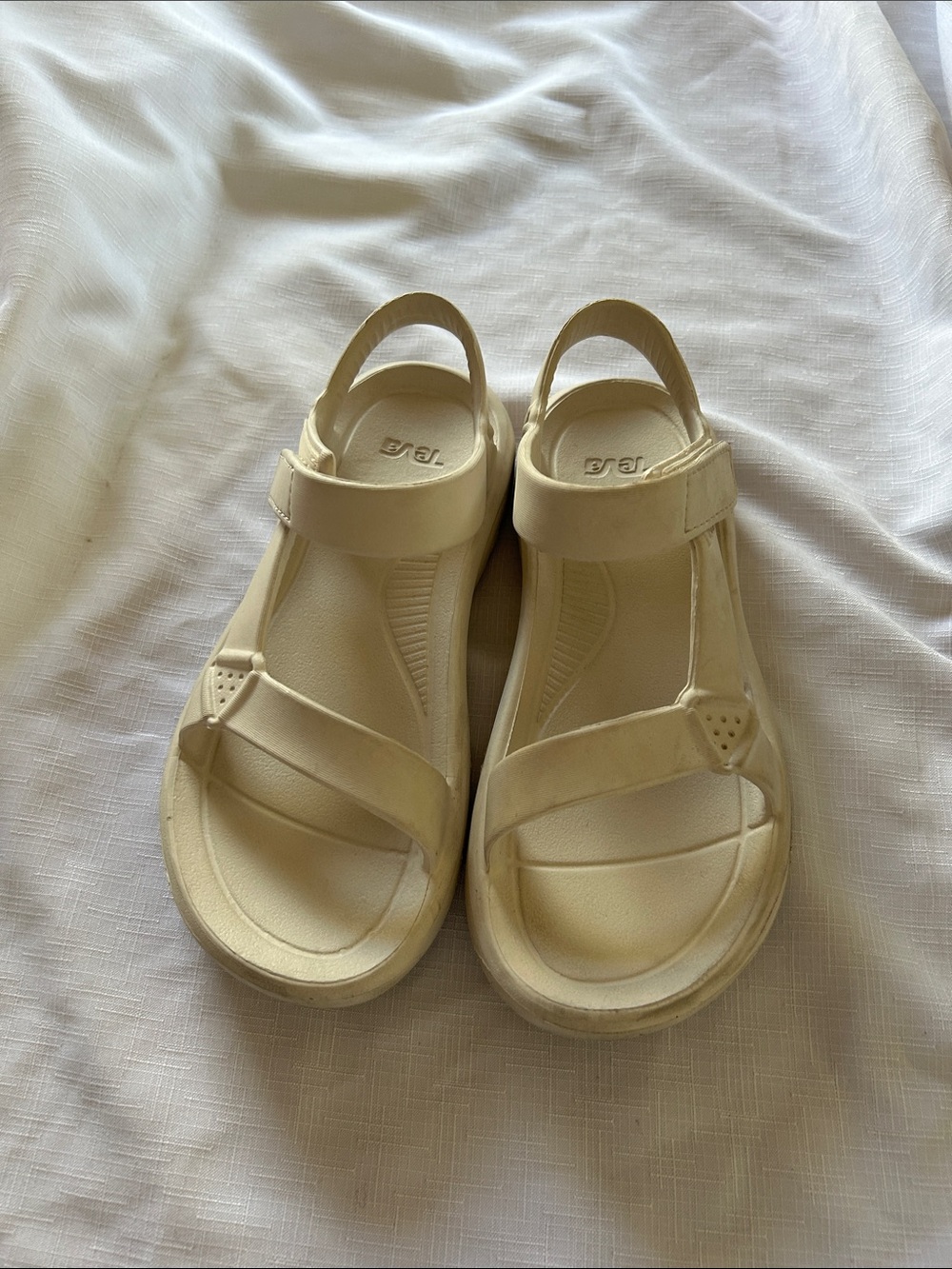 Teva Cream Strap Sandals - Lightweight Everyday Comfort